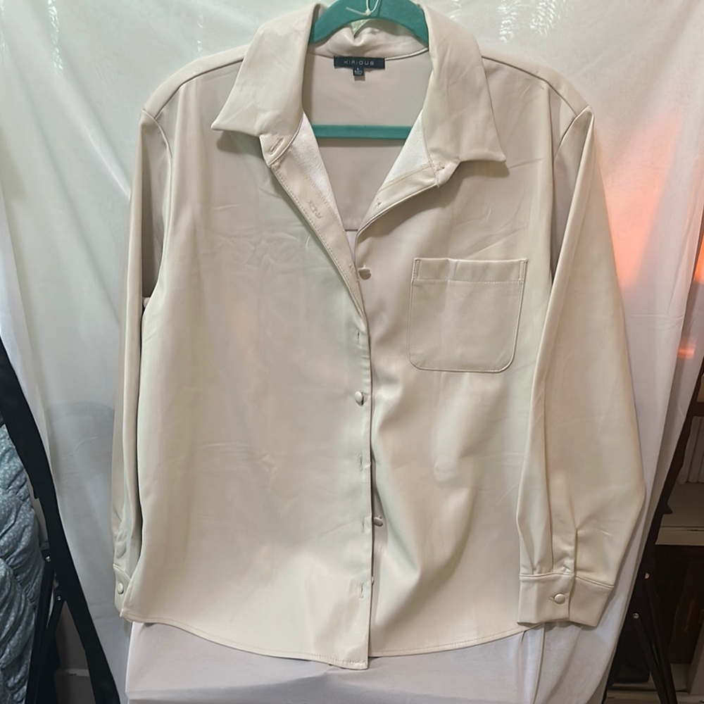 Kirious Cream Collared Shirt